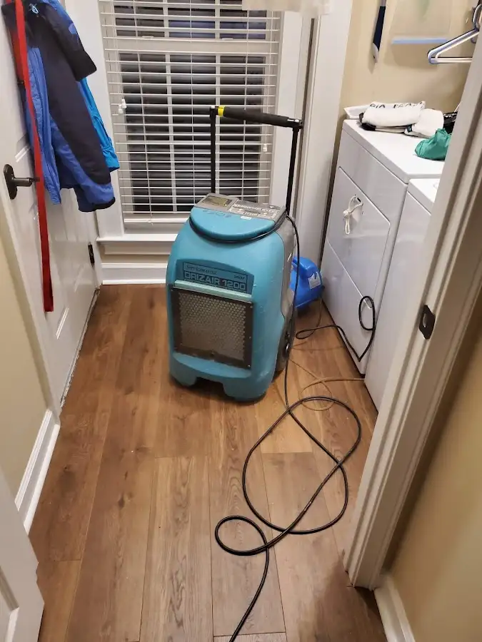 Commercial dehumidifier deployed for Crawl Space Restoration in Flowery Branch